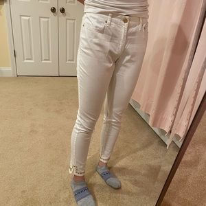 White jeans for women